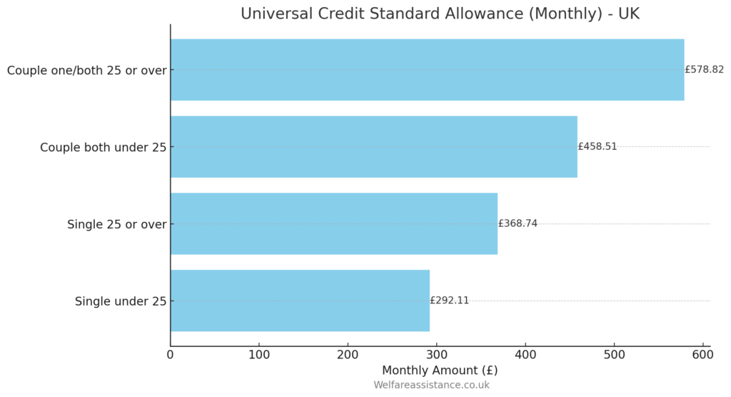 How much is the standard allowance in 2023?